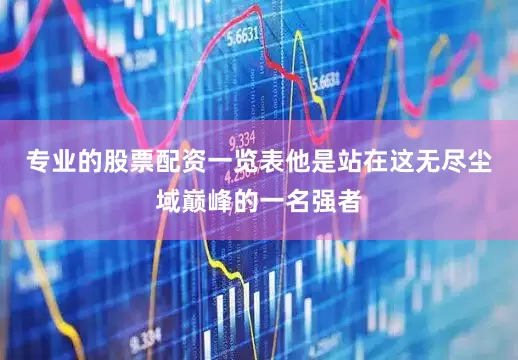 专业的股票配资一览表他是站在这无尽尘域巅峰的一名强者